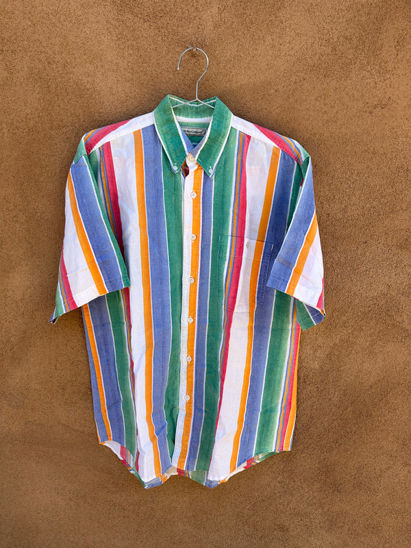 Striped Bugle Boy Summer Shirt