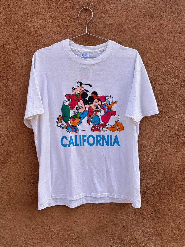 80's Disney Character California Velva Sheen T-shirt