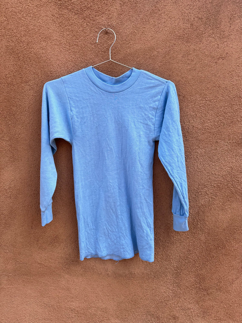 Baby Blue Ski Skins Long Sleeve T-shirt