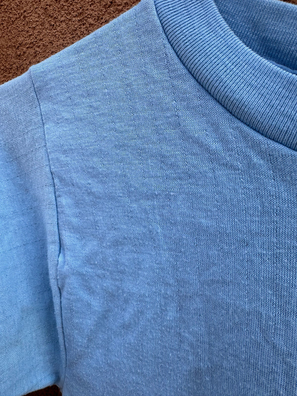 Baby Blue Ski Skins Long Sleeve T-shirt