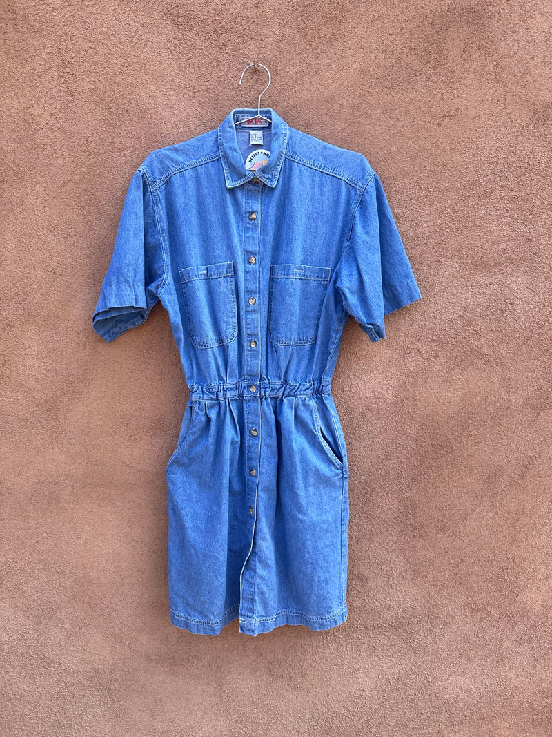 FADS 80's Denim Shirt Dress