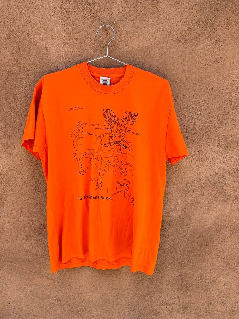 DaTurdy Point Buck 1990 Hunting Tee