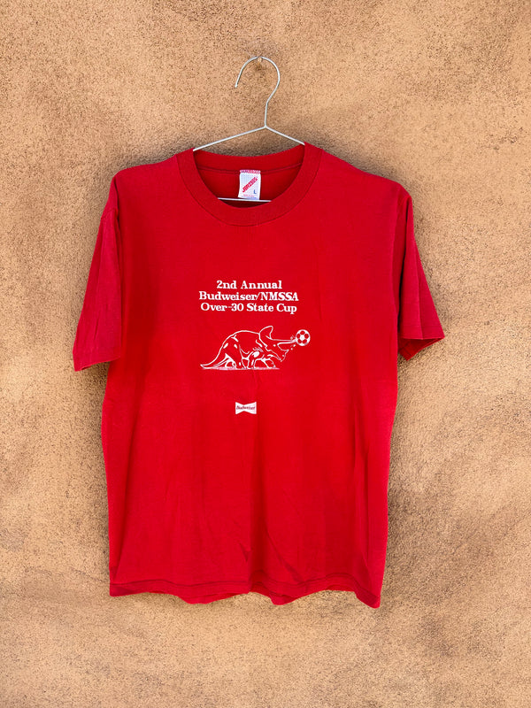 Triceratops Soccer Tee