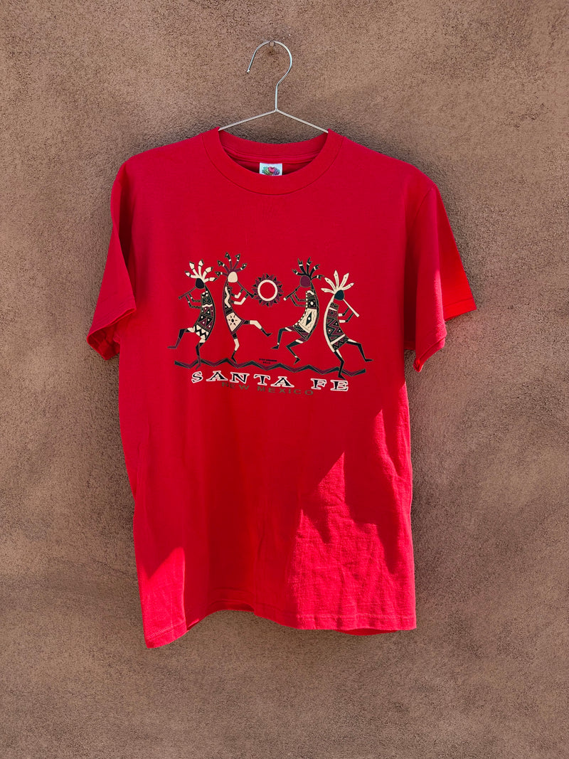 Red Kokopelli Santa Fe, New Mexico T-shirt