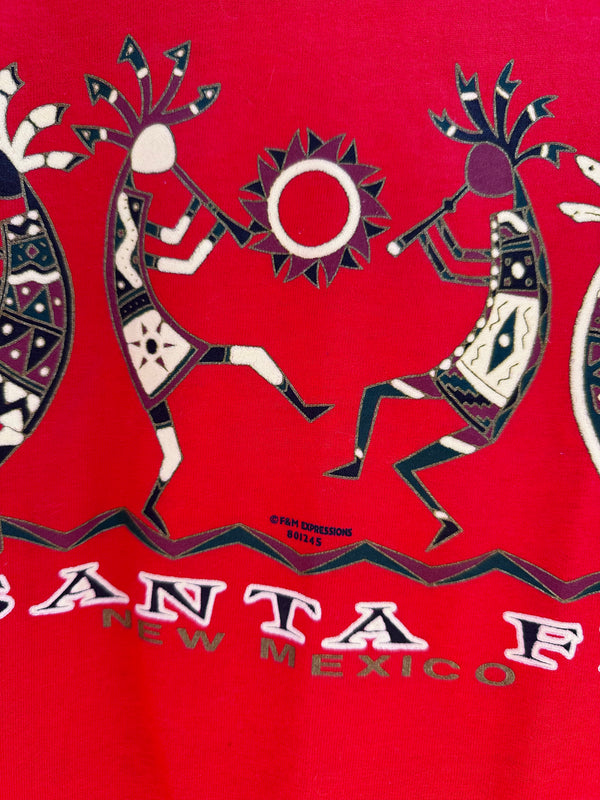 Red Kokopelli Santa Fe, New Mexico T-shirt