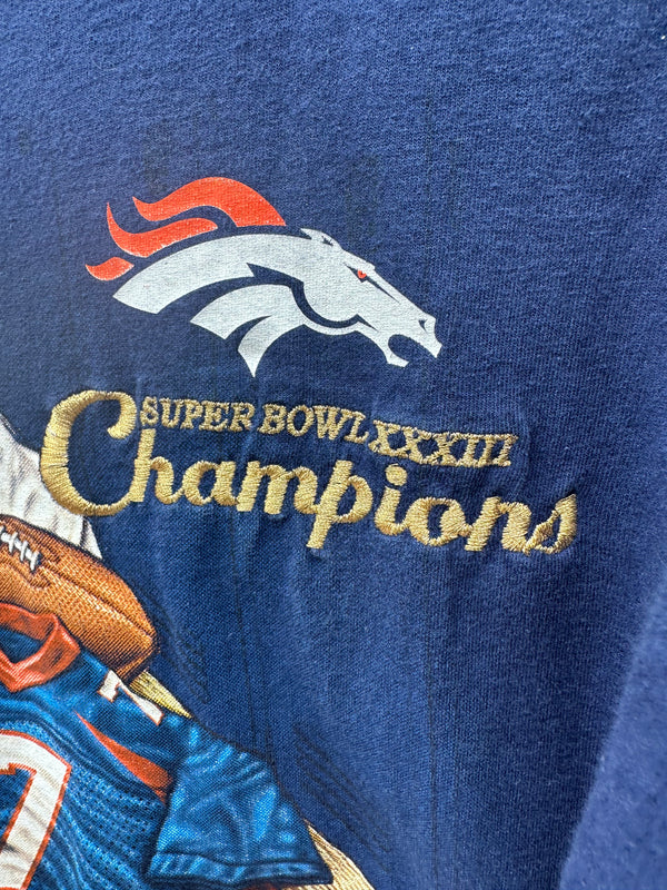 XXXIII Super Bowl Champs - Broncos Davis/Elway Tee