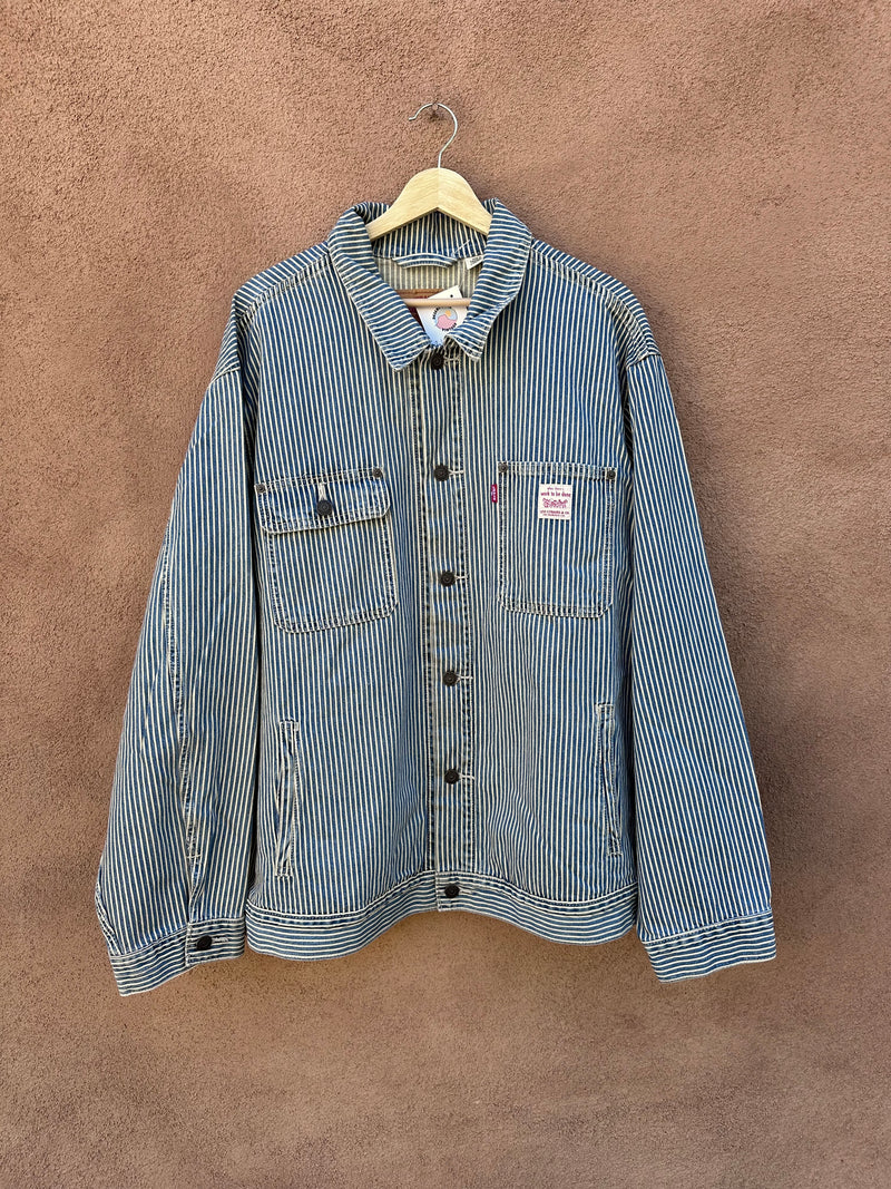 Railroad Stripe Levi's Jacket