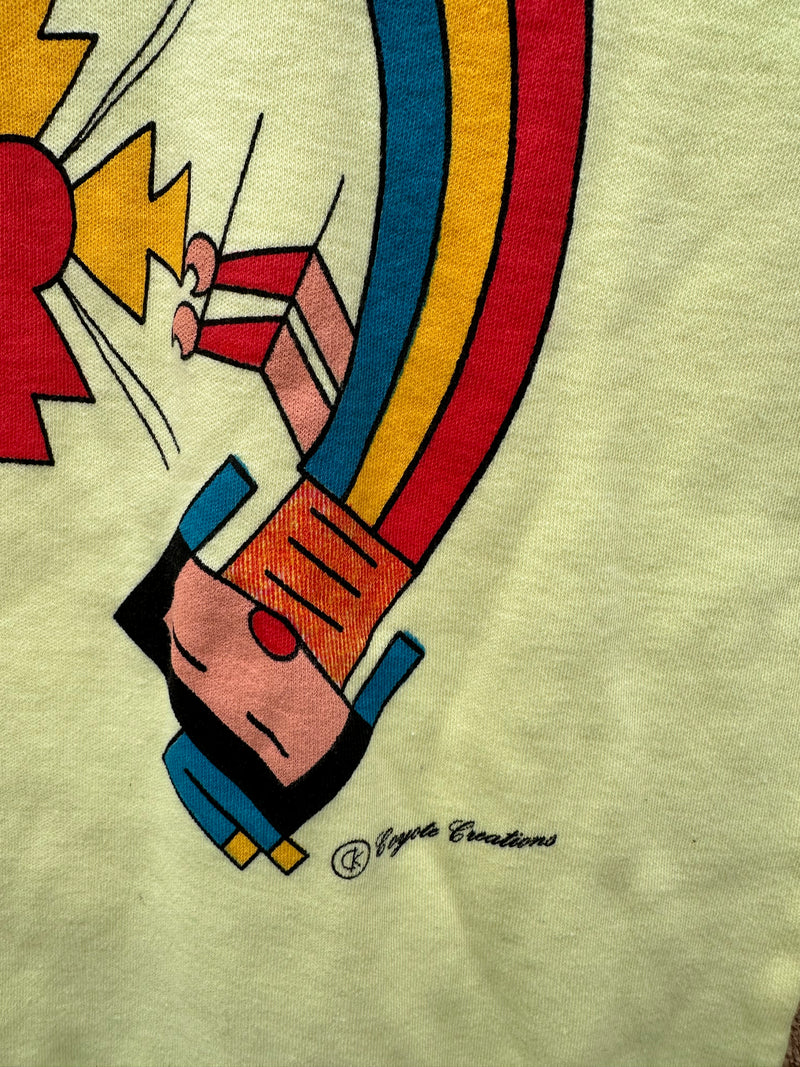 Yellow Rainbow Man (Zuni) T-shirt by Coyote Creations