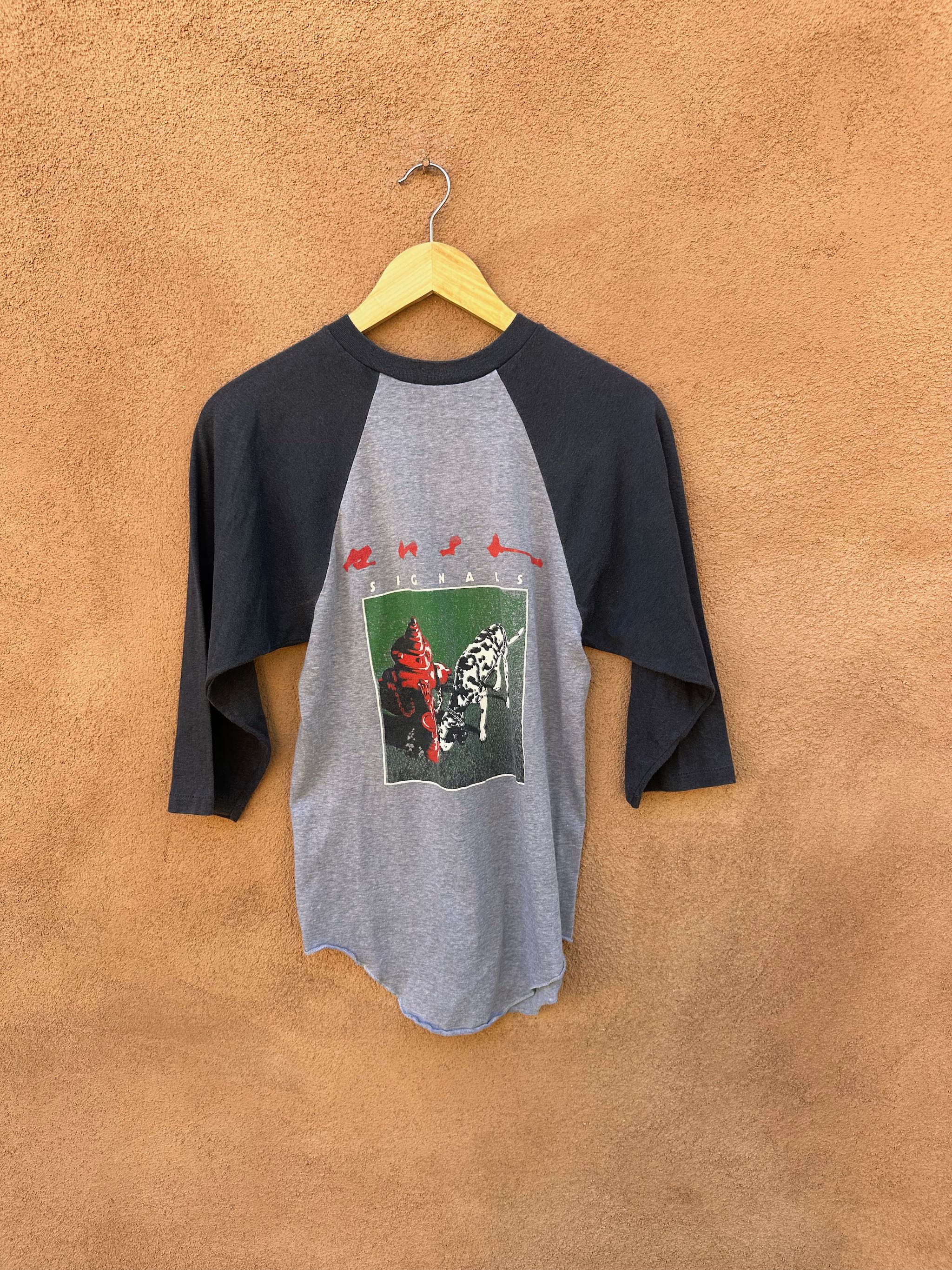 Vintage Rush New World Tour 82-83 Raglan T-shirt – DESERT MOSS VINTAGE