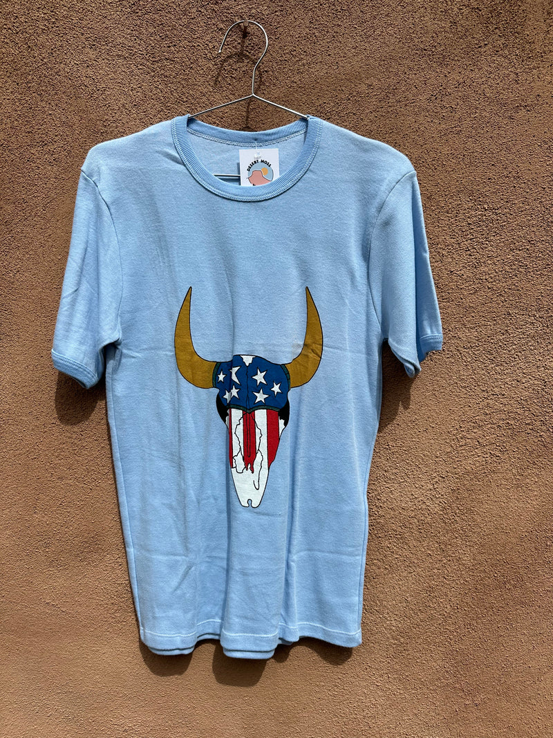 USA Bison Skull Tee