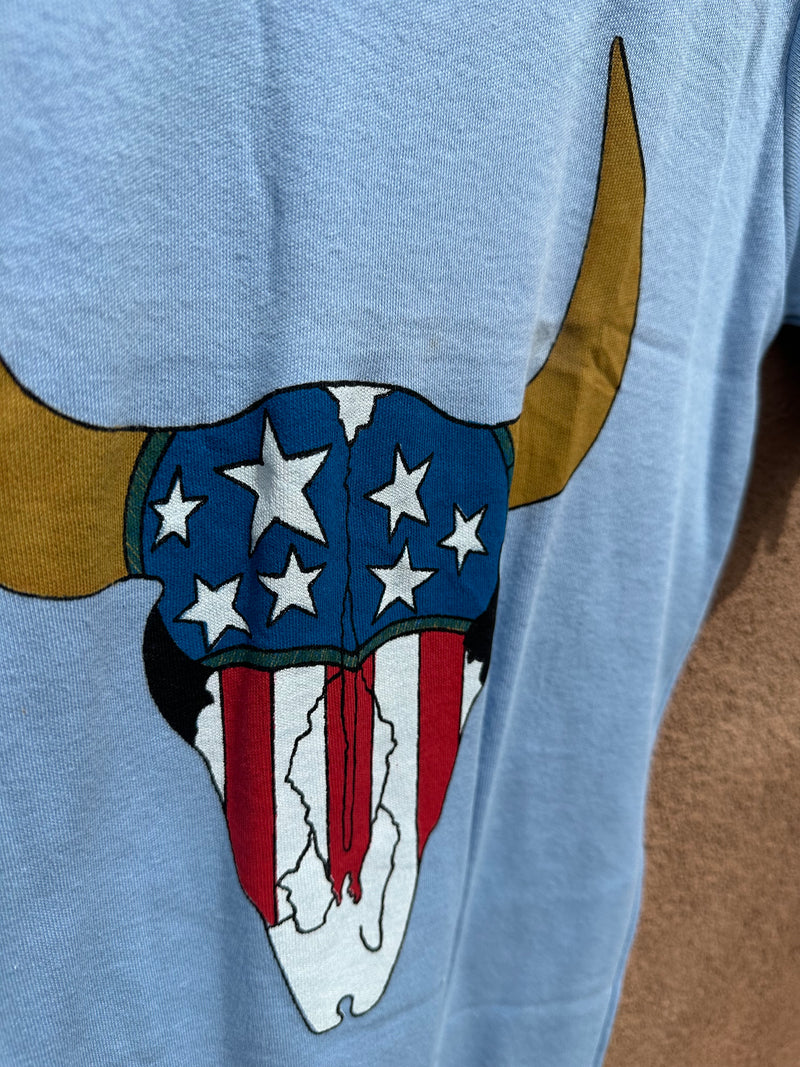 USA Bison Skull Tee