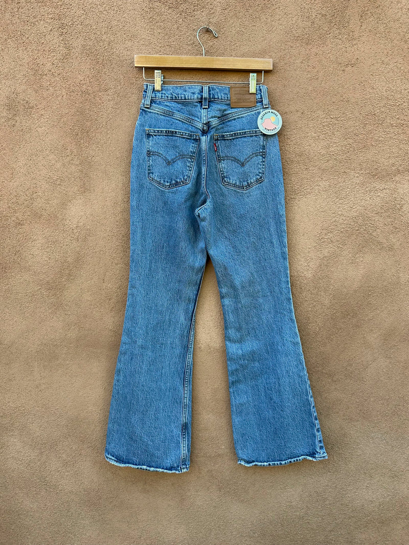 70's Style High Flare Levi's Premium Jeans - 25