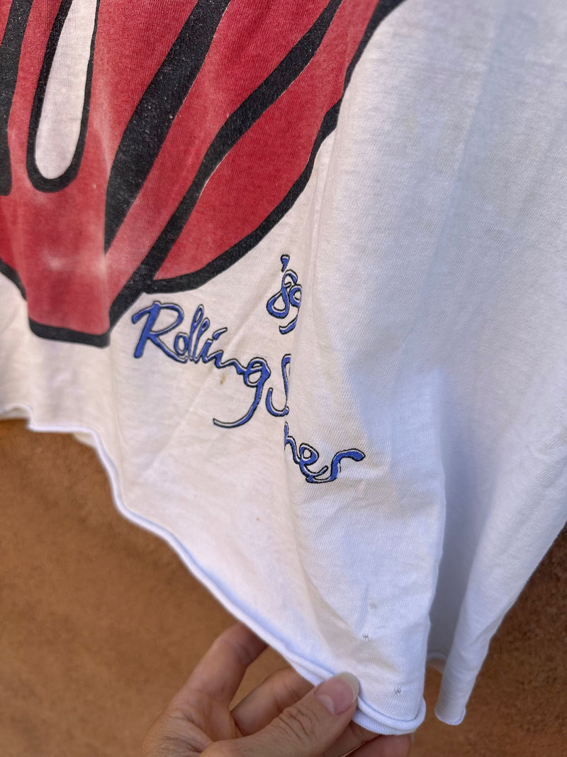 Rolling Stones 1989 Steel Wheels Tour T-shirt