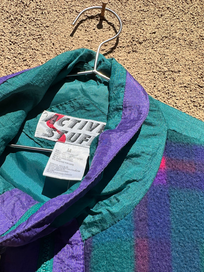 Active Stuff Fleece Nylon Jacket