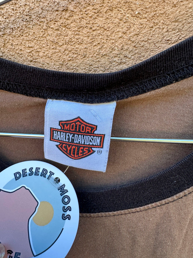 Greeley, CO Long Sleeve Harley Davidson Shirt - as is