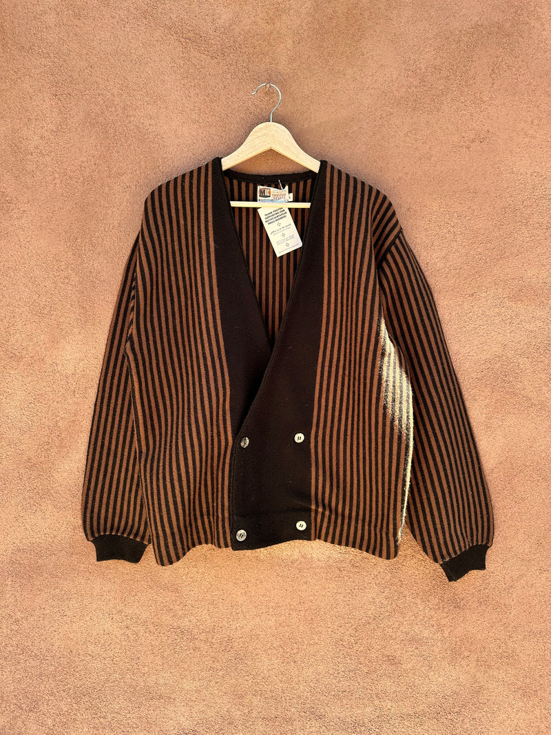 Black and Brown Cardigan - M.K. Originals