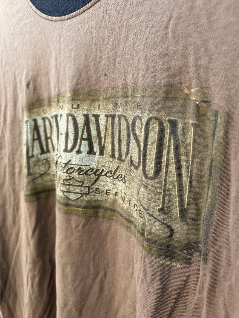Greeley, CO Long Sleeve Harley Davidson Shirt - as is