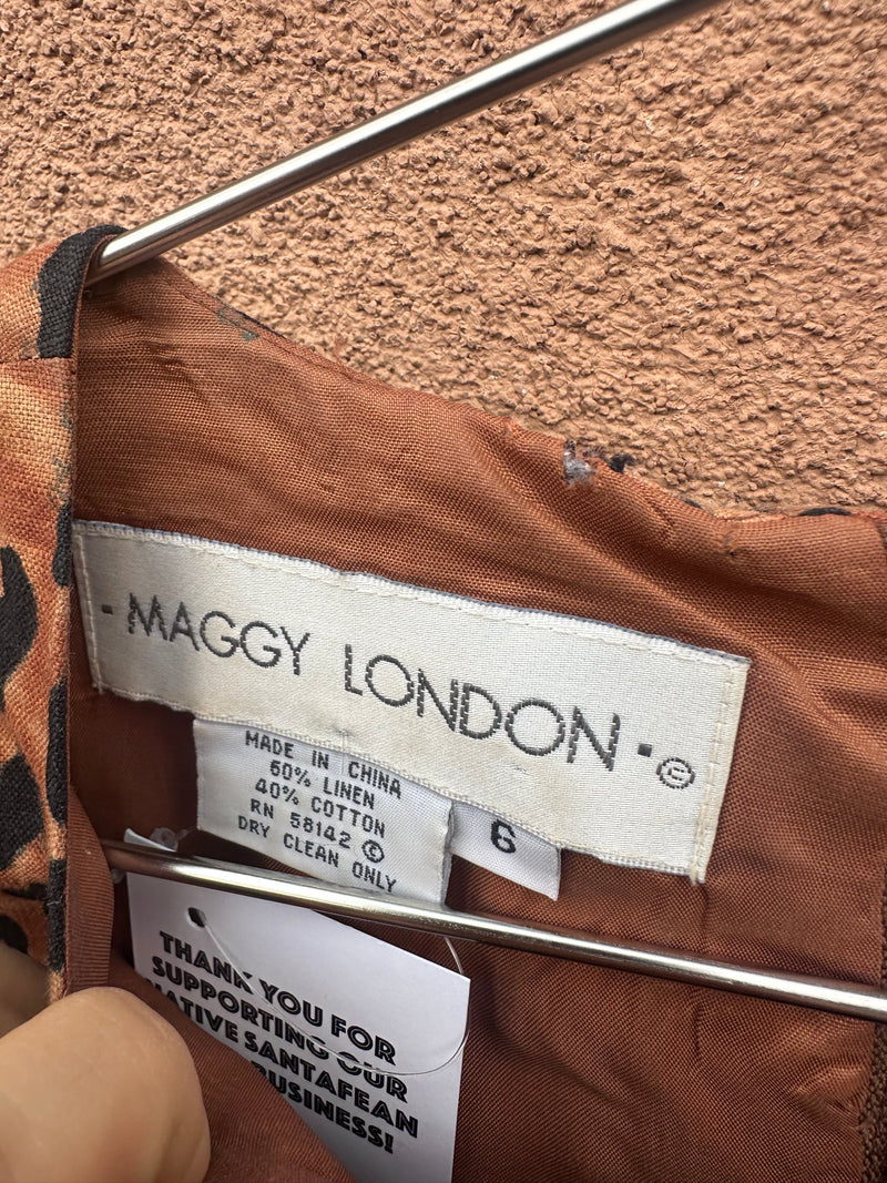 Maggy London Leopard Dress - 6