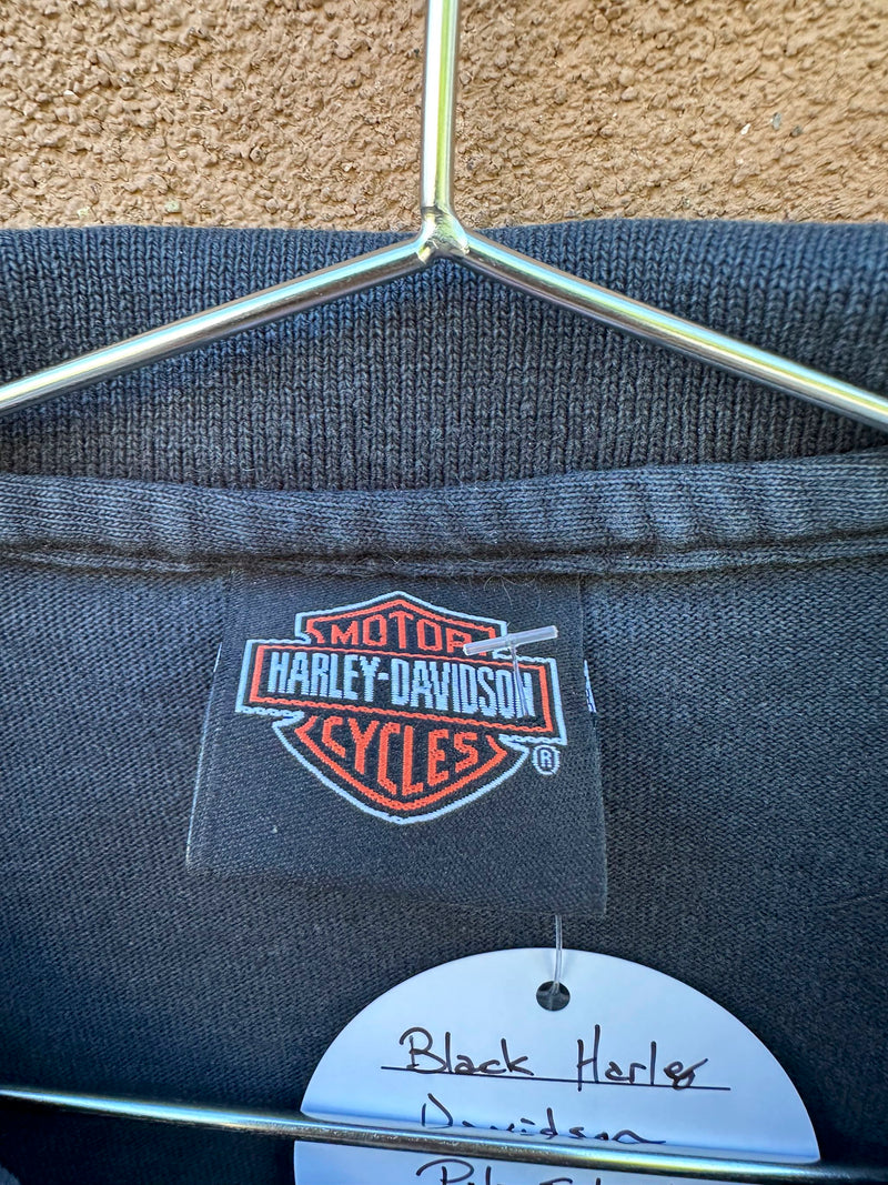 Black Harley Davidson Polo Shirt
