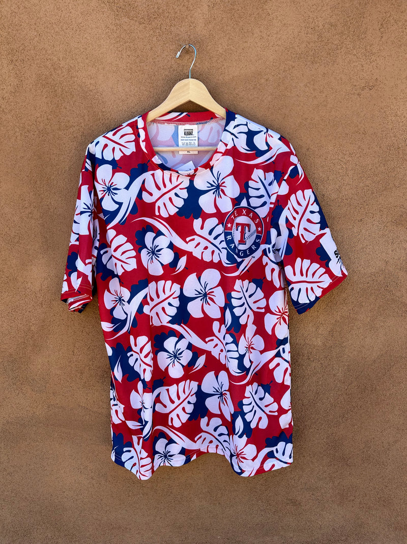 Texas Rangers Hawaiian Baseball Jersey