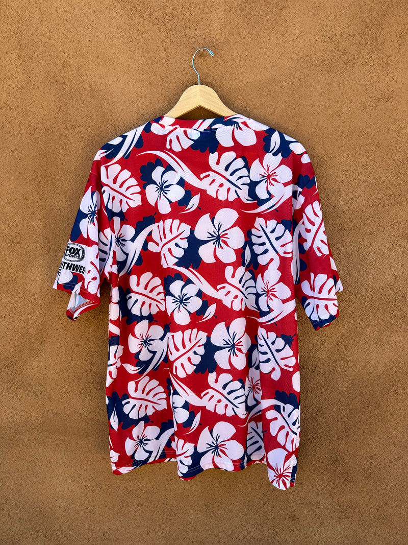 Texas Rangers Hawaiian Baseball Jersey