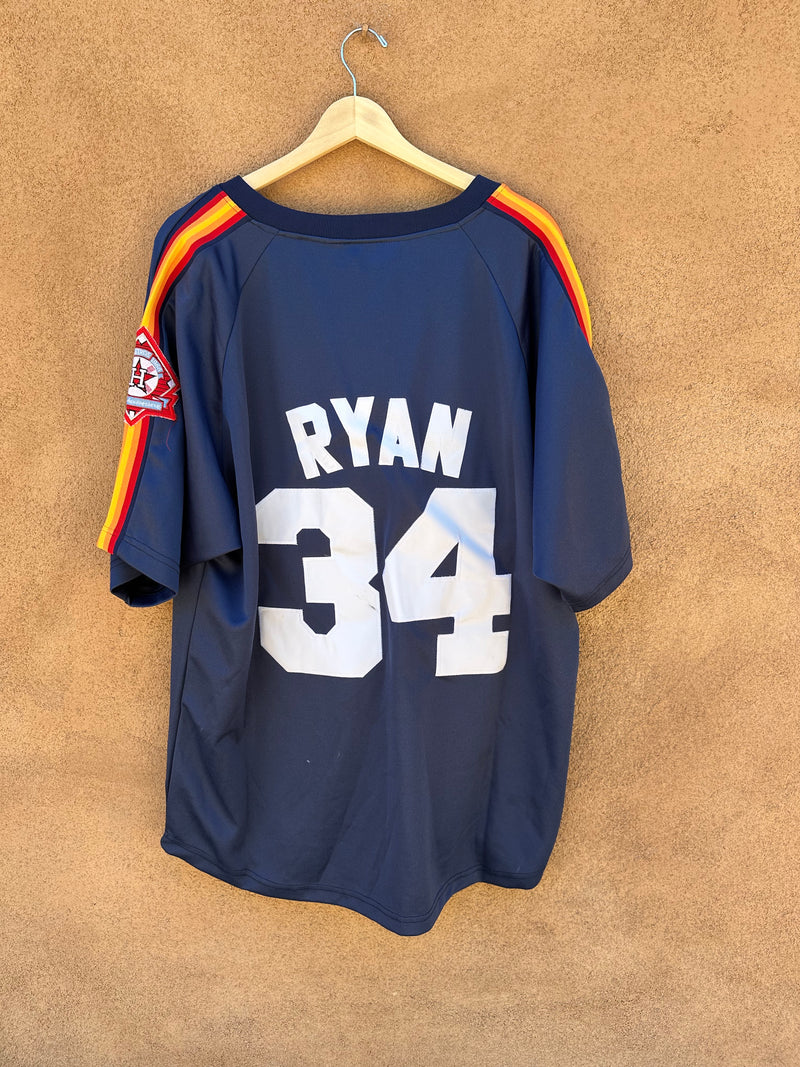 Mitchell Ness Houston Astros Baseball Jersey DESERT MOSS VINTAGE