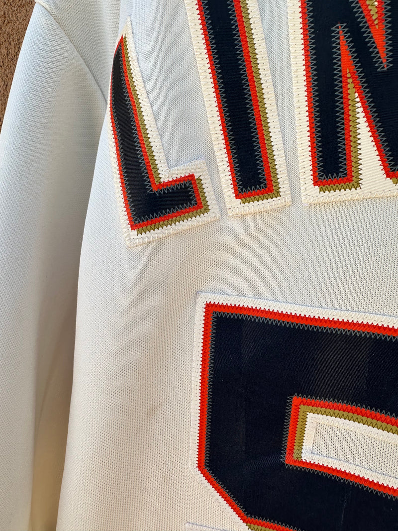Off White S.F. Giants Tim Lincecum Jersey