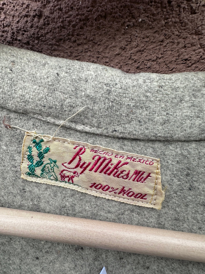 1950's Mexican Tourist Wool Jacket by Mikes MFG
