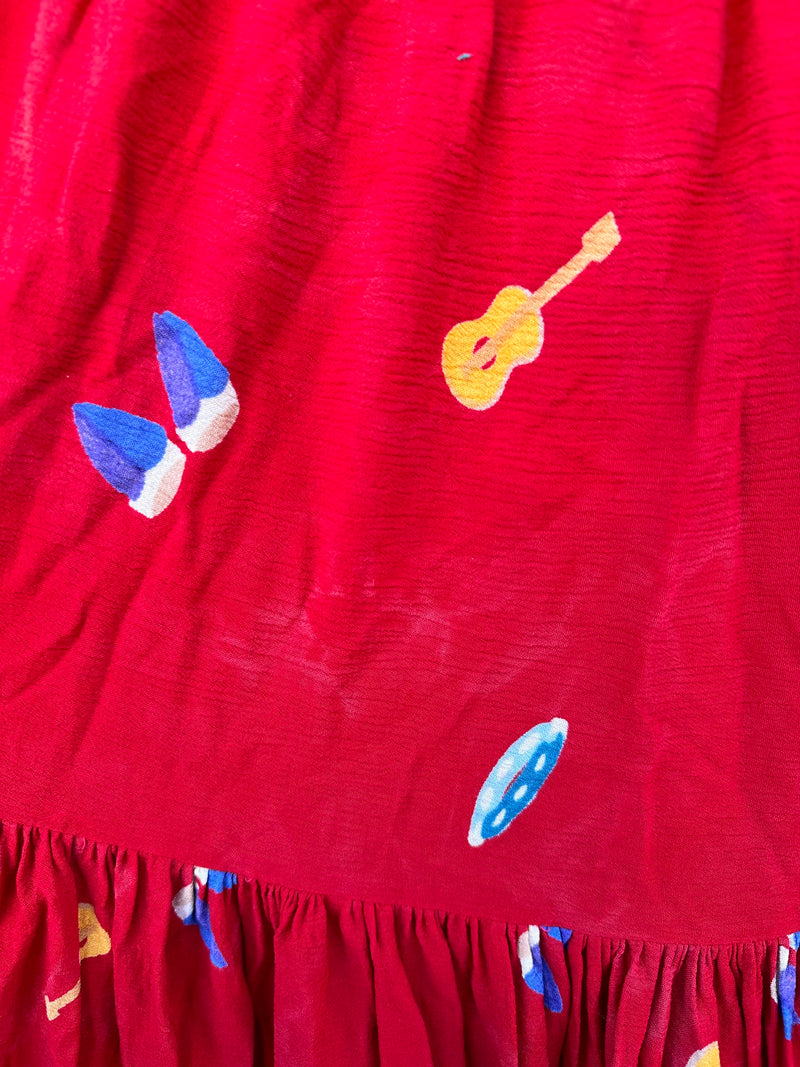 Magic of the Moon Mexican Skirt - as is