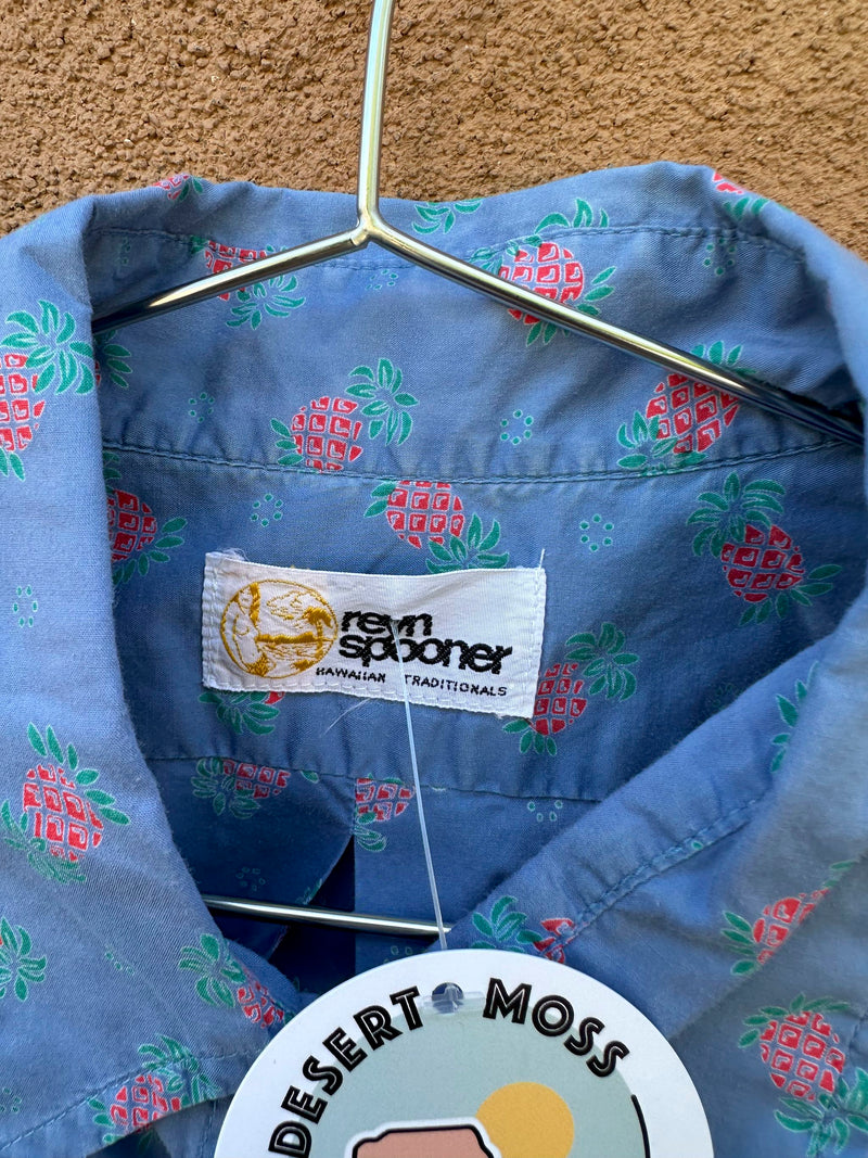 Reyn Spooner Pineapple Shirt, Medium?