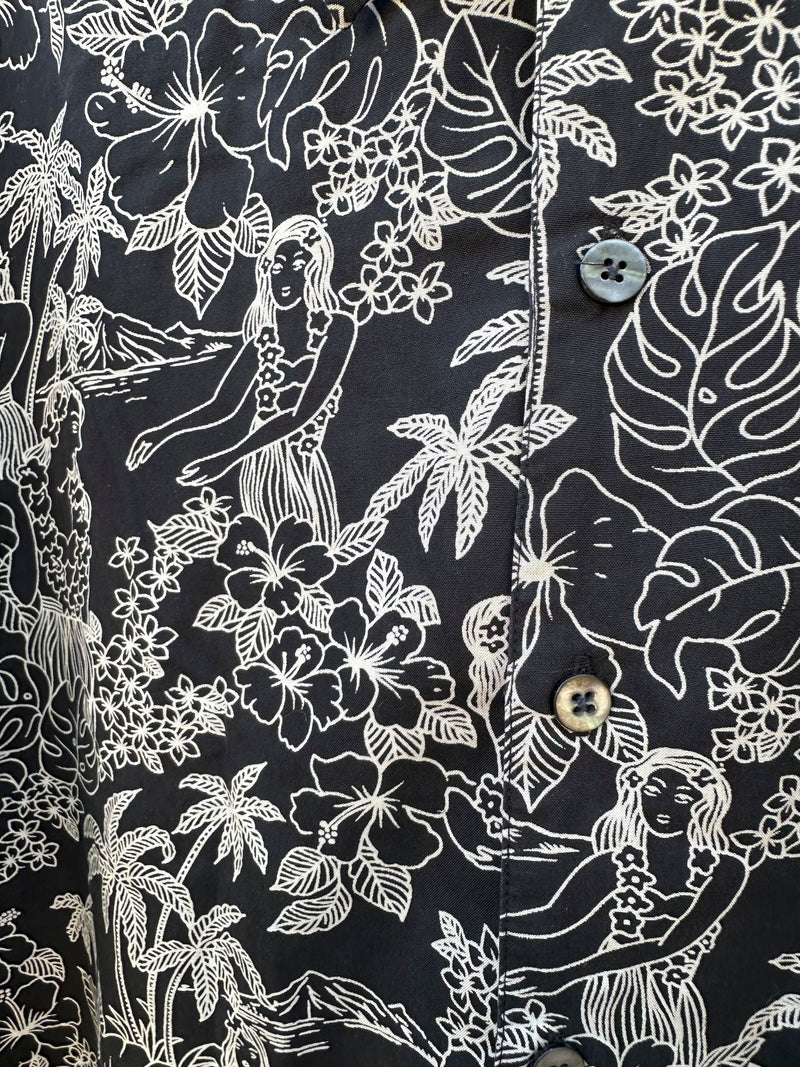 Silk Hula Girl Shirt