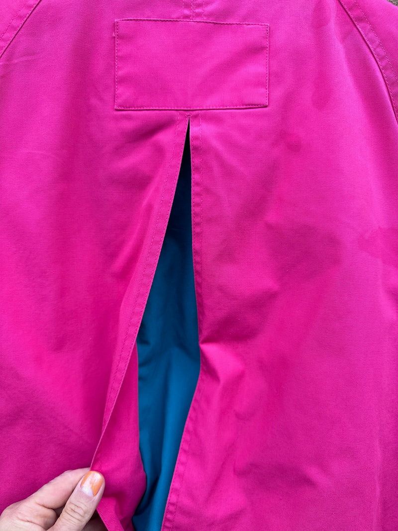 Pink & Teal Puffy Jacket by New Image