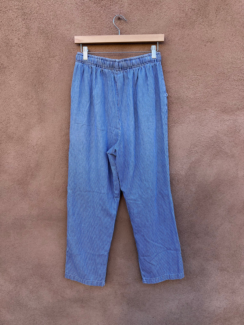 Lightweight Baggy Engineer Stripe Pants by Cabin Creek