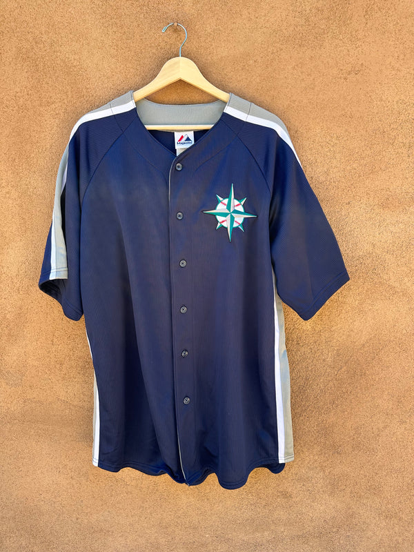  Majestic Blank Back Youth Medium Miami Marlins 2