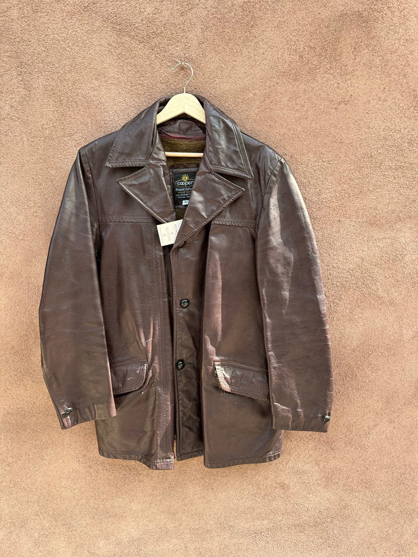 Cooper Leather Jacket with Zip Out Liner