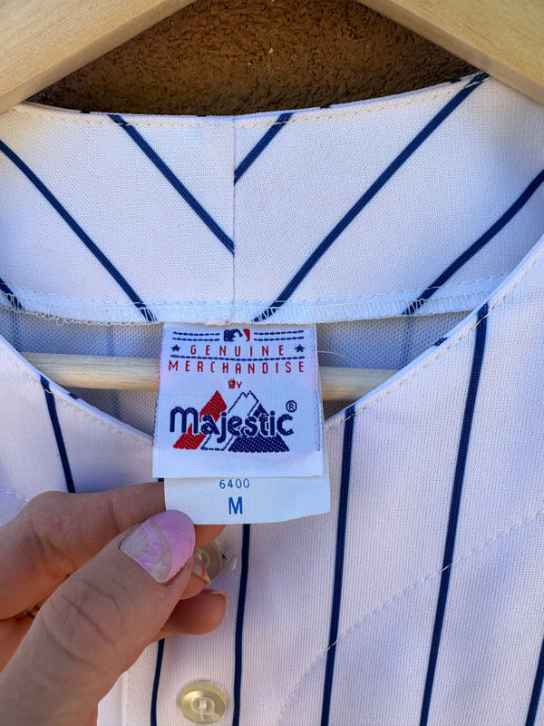 Pinstripe Chicago Cubs Baseball Jersey