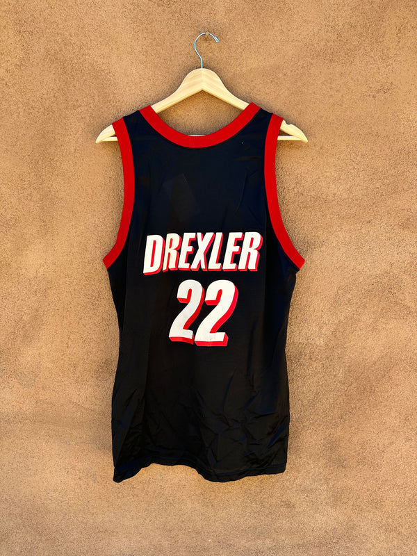 Clyde Drexler Trailblazers Champion Jersey