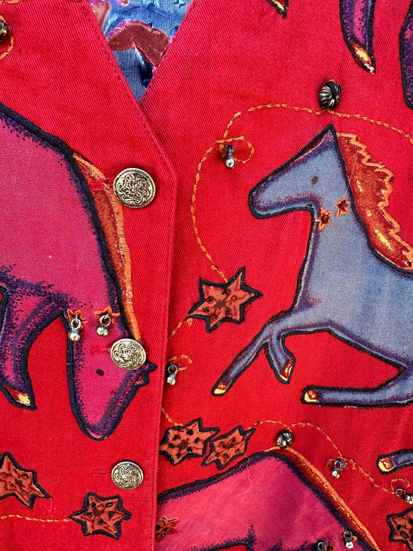 Kar.a.van Western Horse Vest