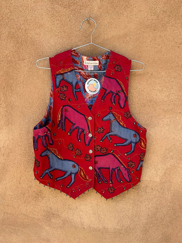 Kar.a.van Western Horse Vest