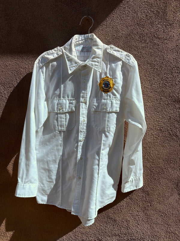 City of Santa Fe Safety Crossing Guard Long Sleeve Shirt