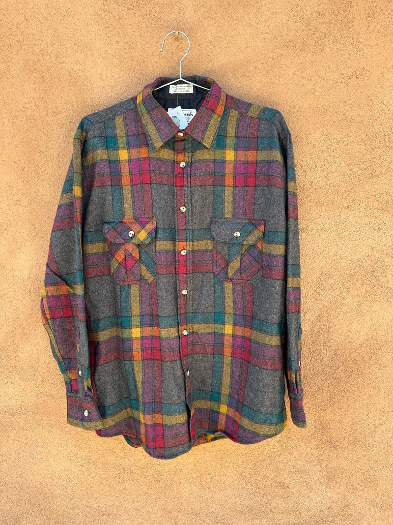 Oshman's Sportswear Wool Blend Flannel