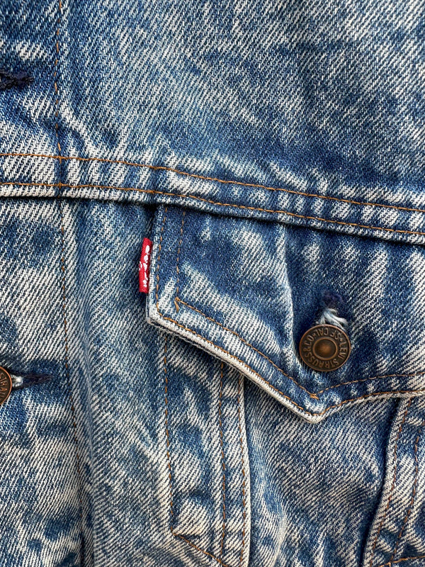 1980's Stone Wash Levi's Denim Jacket, Medium