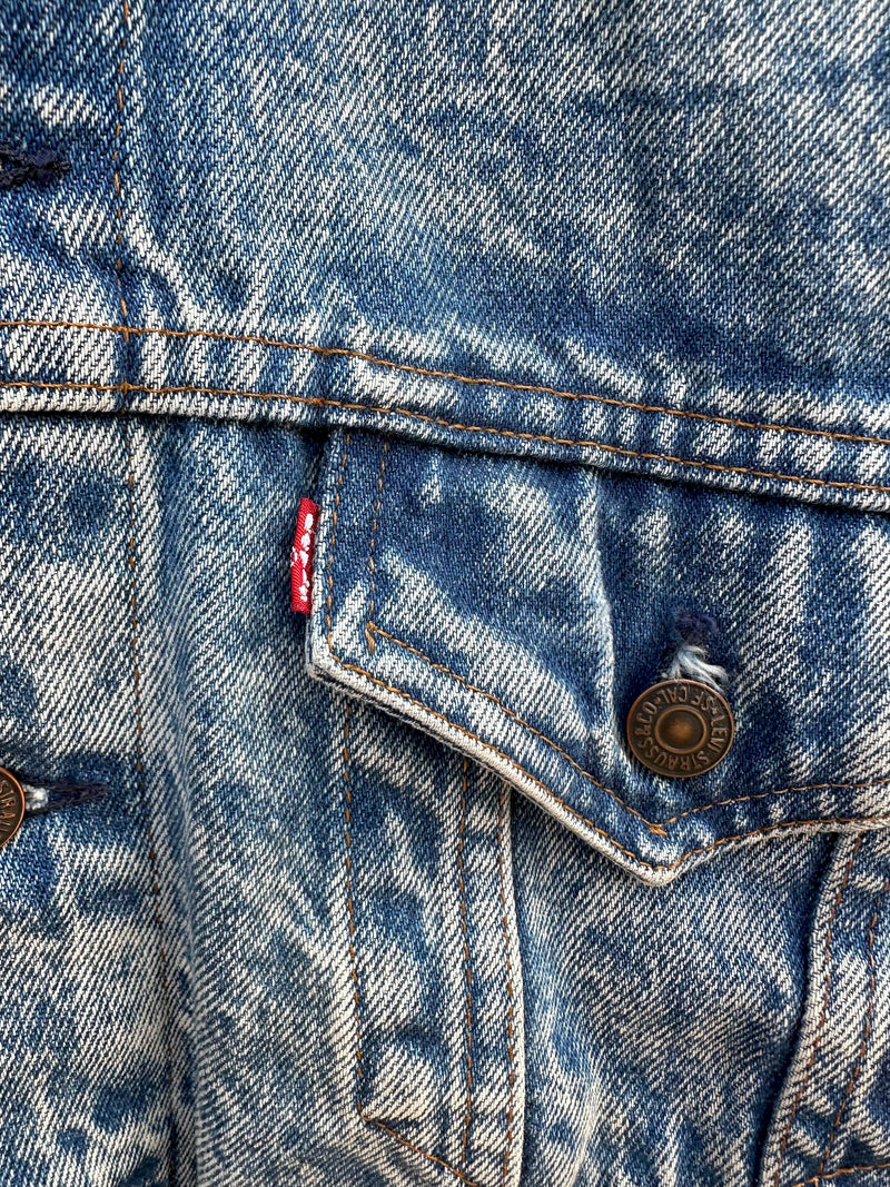 1980's Stone Wash Levi's Denim Jacket, Medium