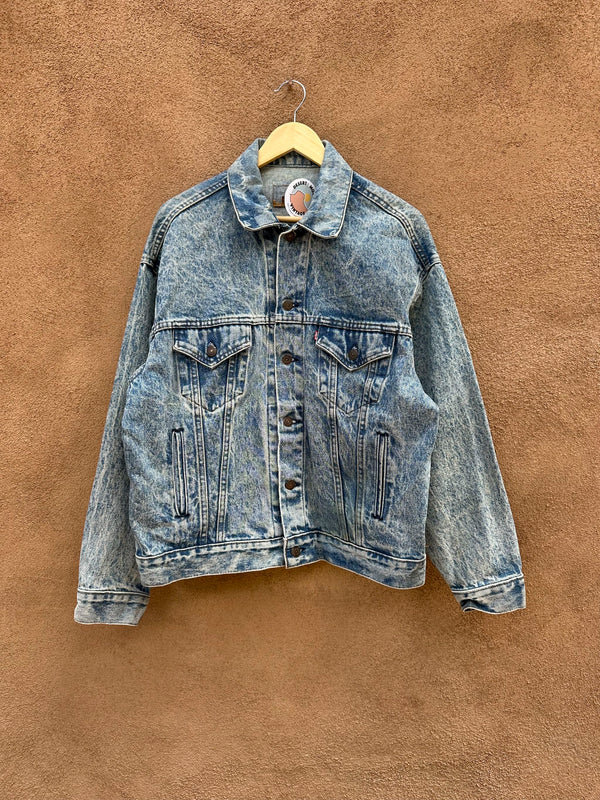 1980's Stone Wash Levi's Denim Jacket, Medium