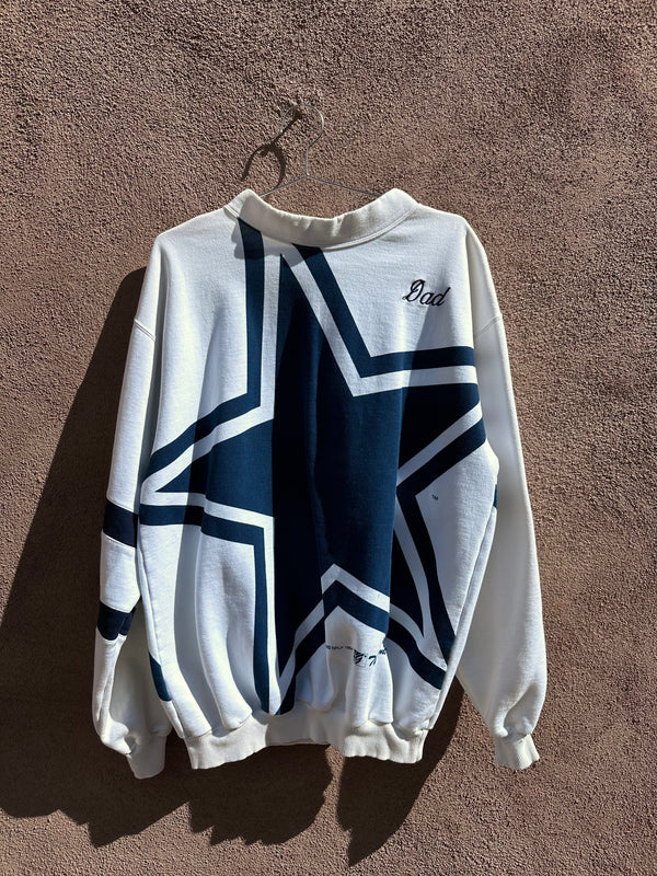 "Dad" 90's Dallas Cowboys Sweatshirt by The Game