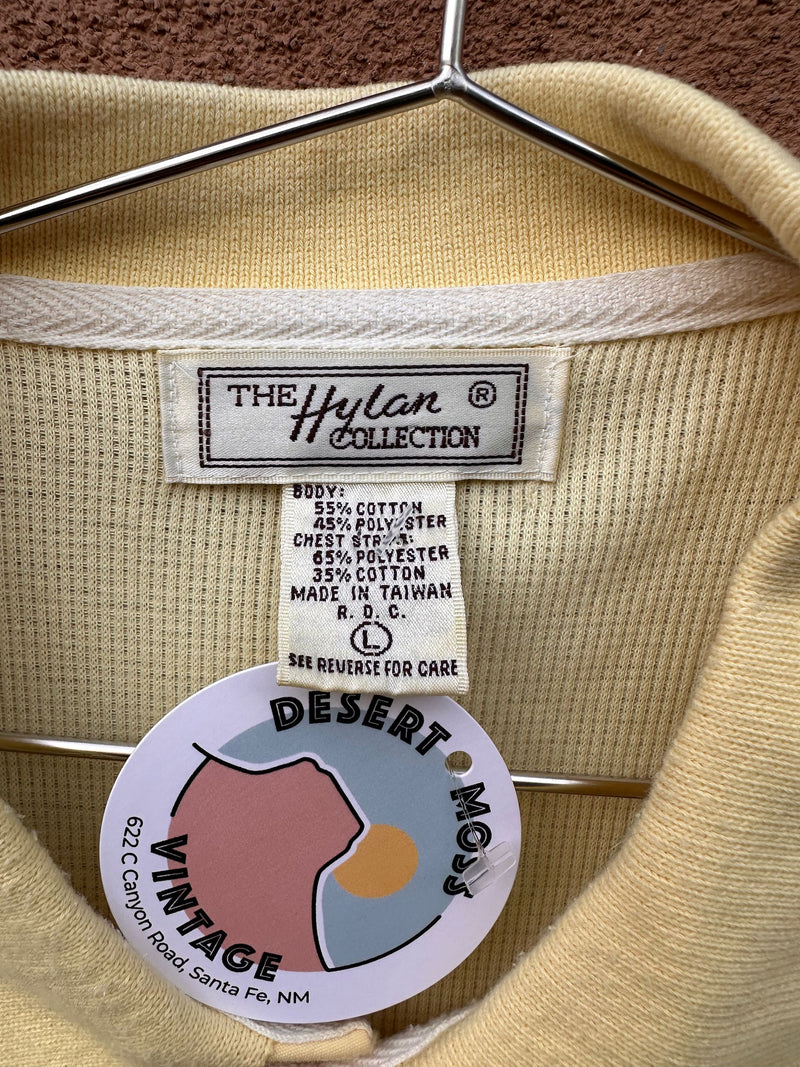 The Hylan Collection Yellow Dad Shirt