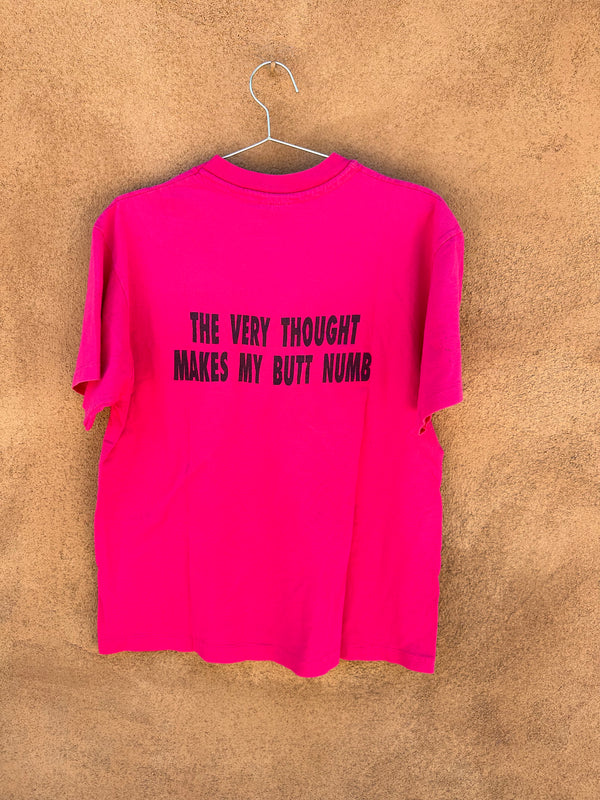 Magenta Biking Kansas T-shirt