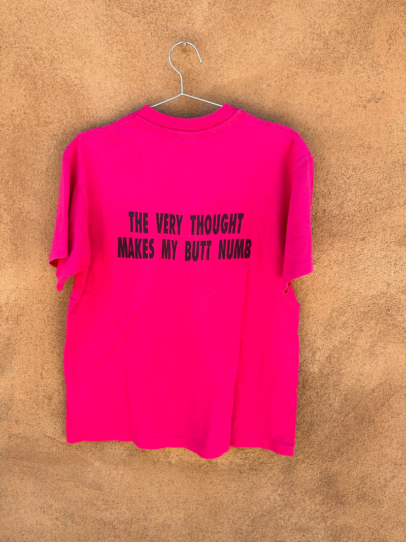 Magenta Biking Kansas T-shirt