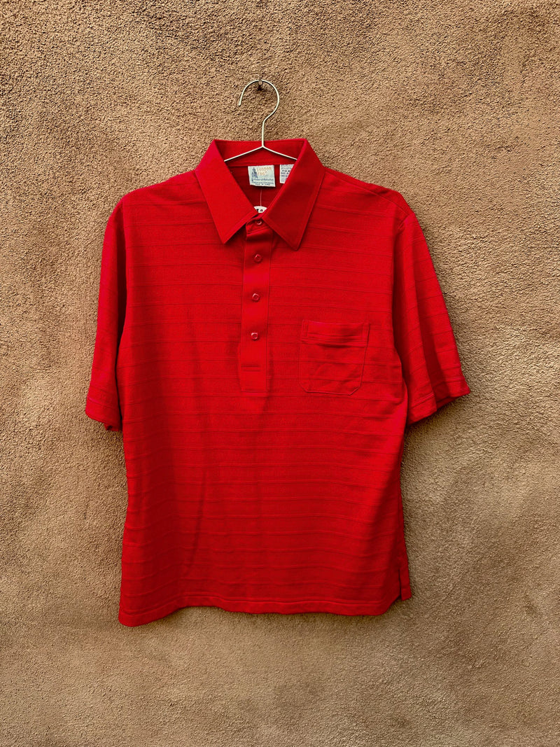 Red London Fog Dad Polo