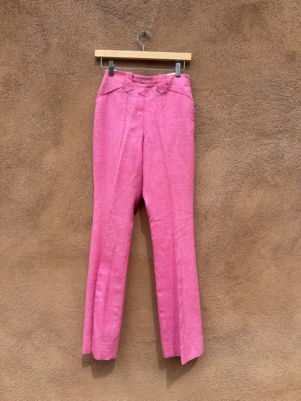 H Bar C California Ranchwear Pink Western Pants